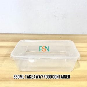 650ml Food Container (per pack-100pcs)