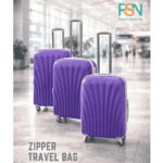 Zipper Travel Luggage (per set-3pcs)