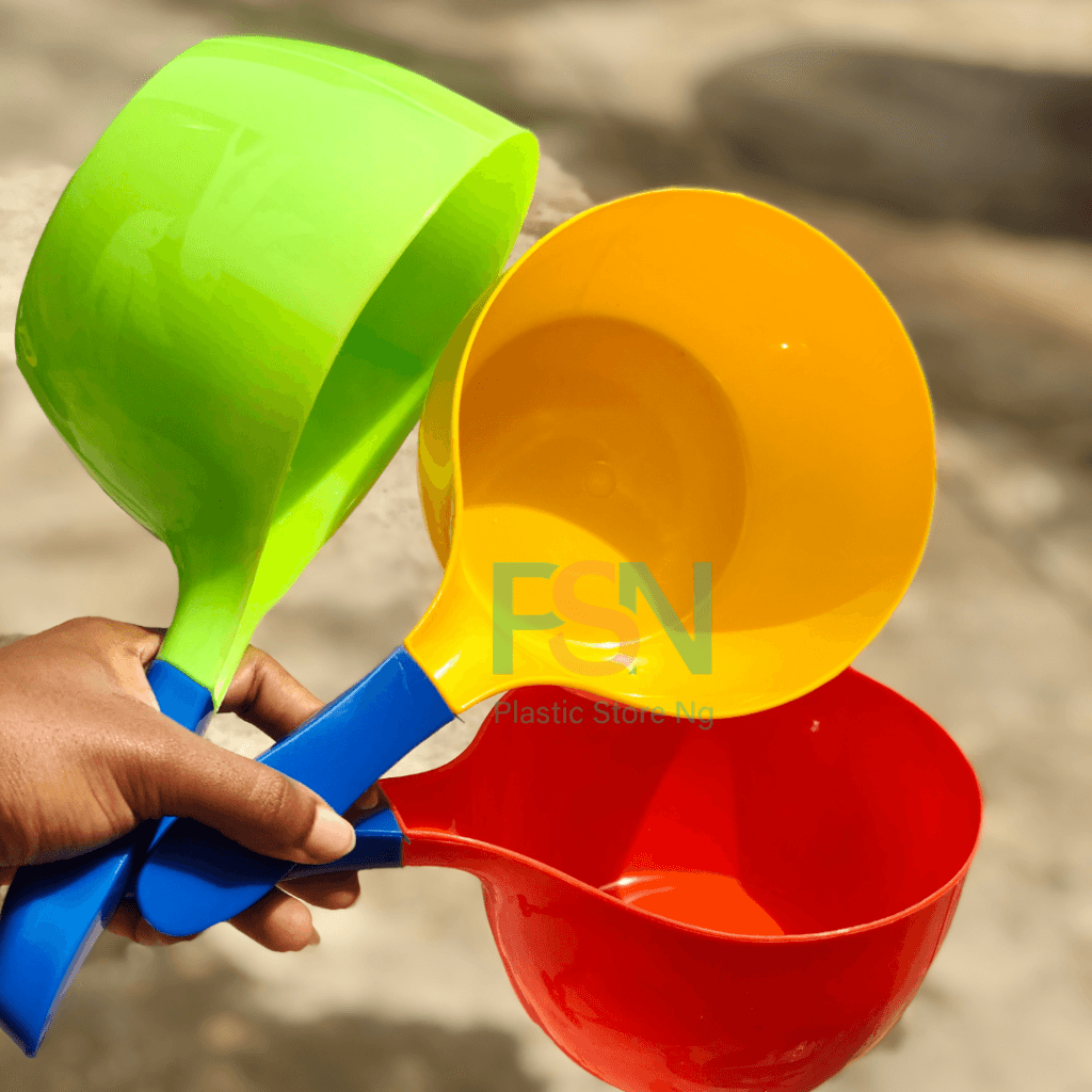 Classy plastic bailer for household use