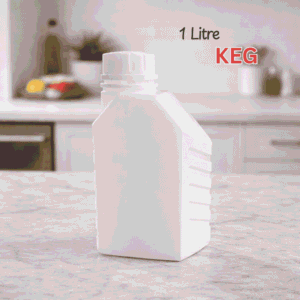 1 litre plastic keg for oil, beverages, or chemical packaging in Nigeria – durable HDPE container