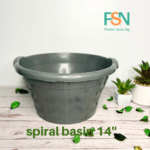 Spiral basin 14” (per dozen)