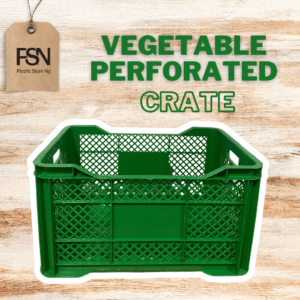 Vegetable Perforated Crate (MOQ-12pcs)