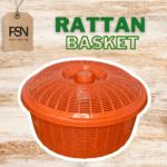 Rattan basket (per piece)