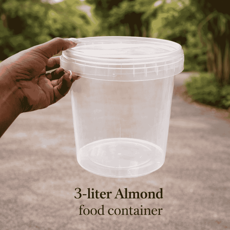 3litres food container for food packaging