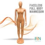 Faceless Full Body Mannequin (per Piece)