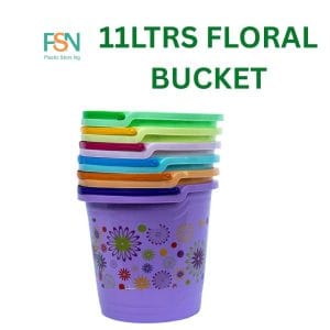 11LTRS Floral Bucket( per dozen)