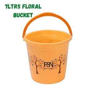 7LTRS Floral Bucket (dozen)