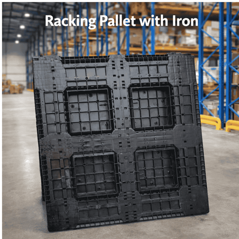Racking Pallet- 1200x1200x150mm- Flat hollow(per piece)