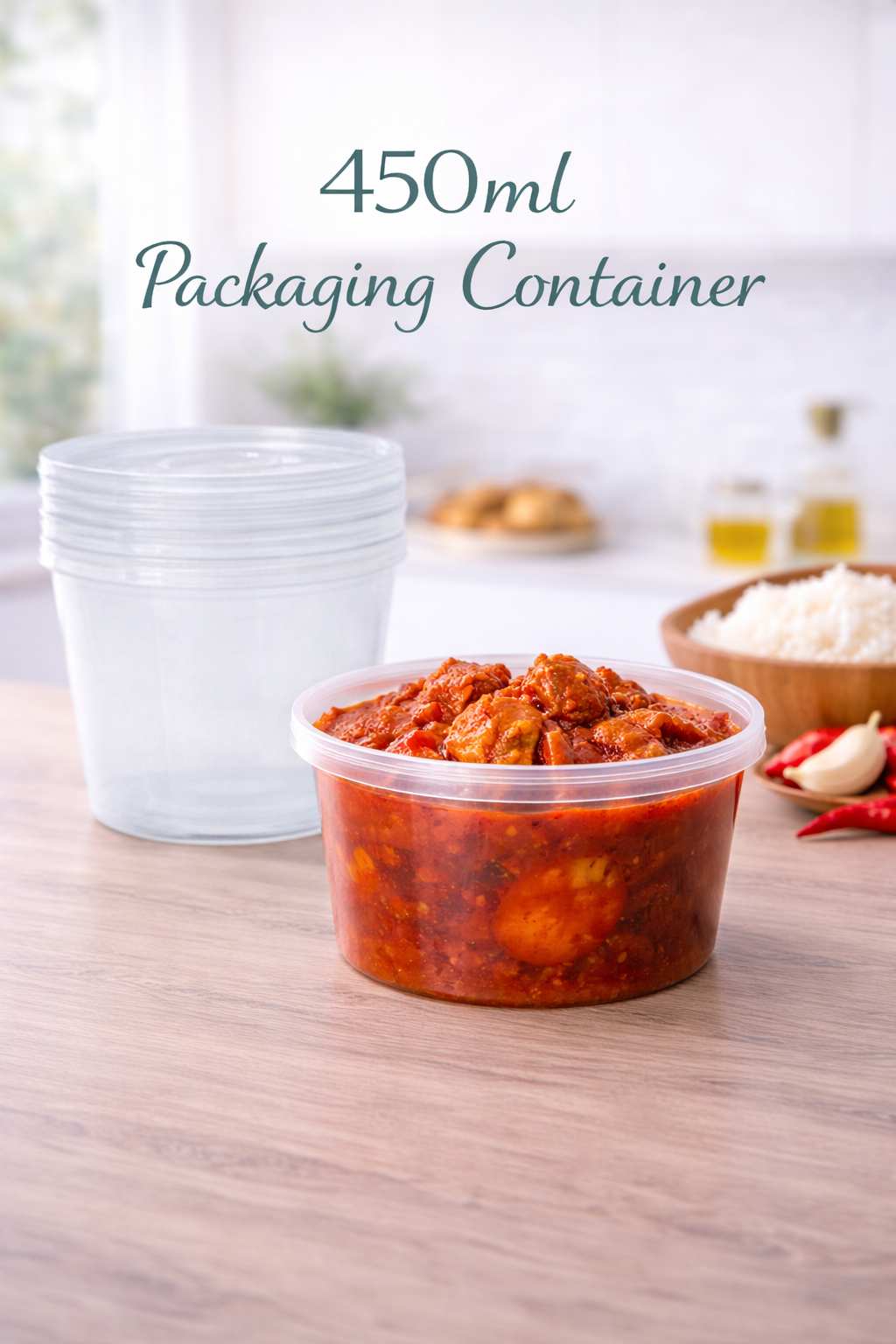 450ml food container for meals