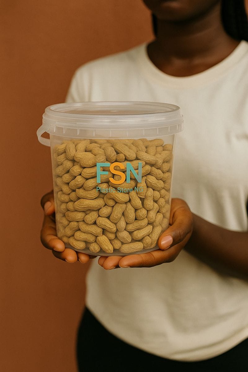 4 litres plastic ice cream container food-safe