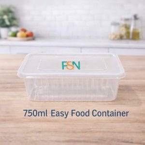 Food container for food packaging