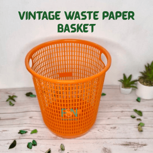 Vintage Waste Paper Basket(per dozen)