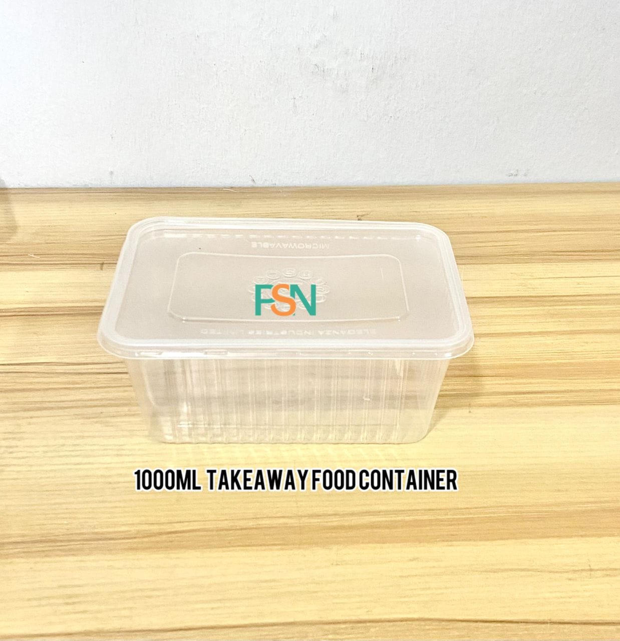 1000ml easy takeaway pack for full meal packaging