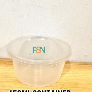 450ml takeaway container with lid for food packaging