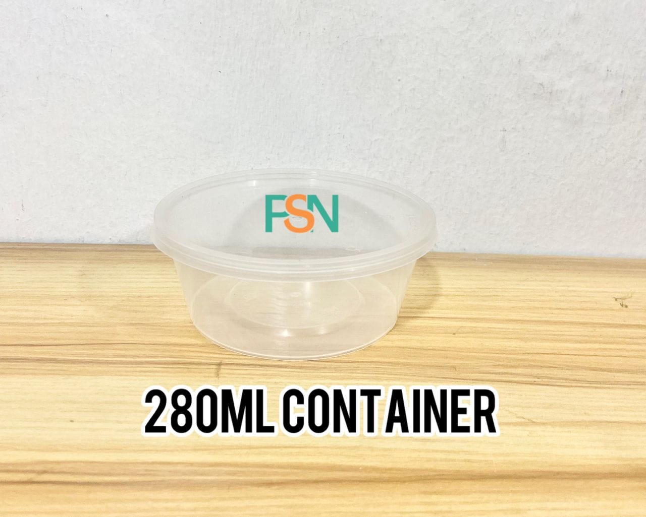 280ml plastic takeaway food container for soups and stews