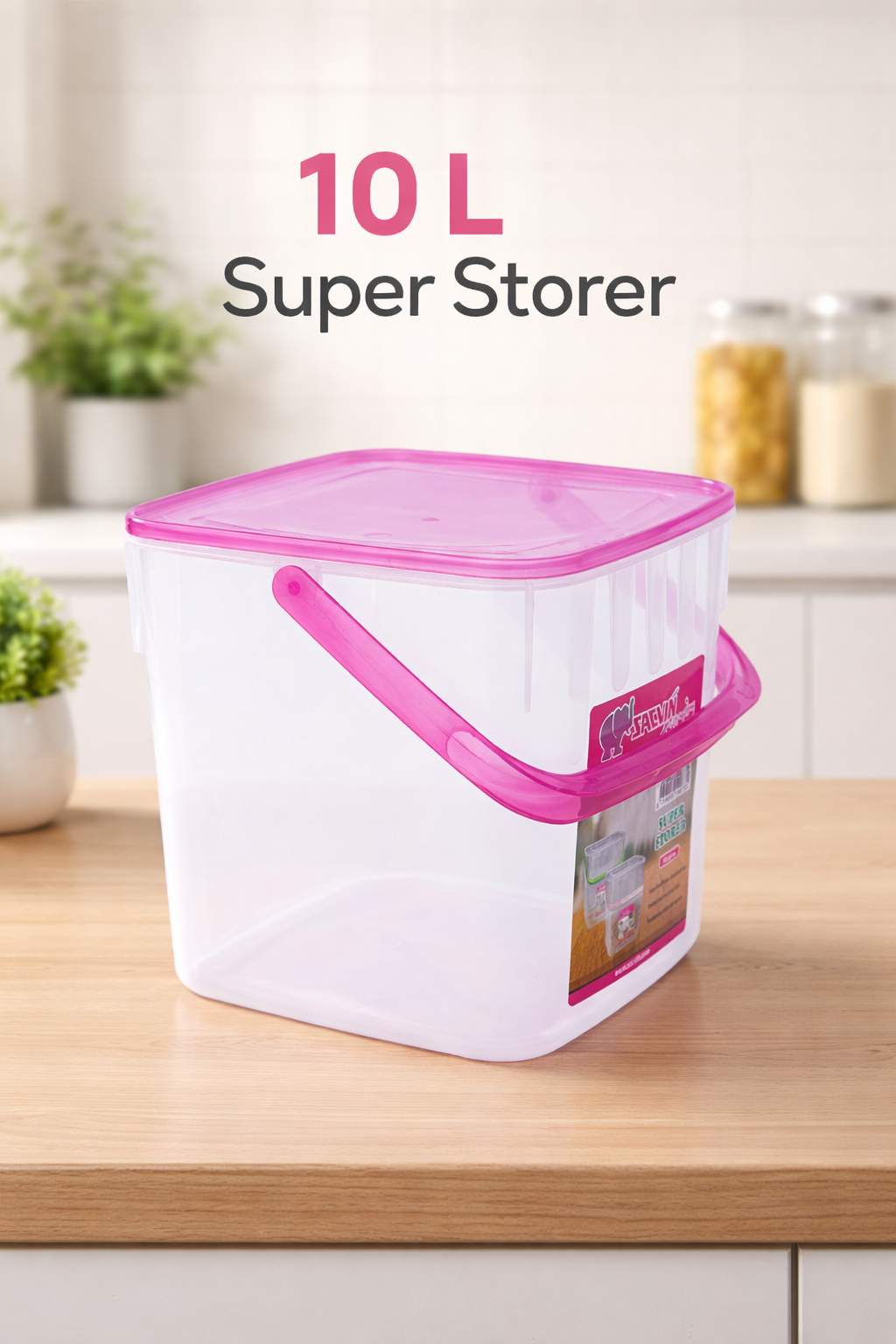 10 litre super storer food container for bulk food storage