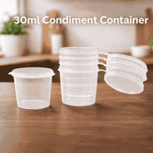 30ml condiment container – small plastic container for pepper and sauce packaging in Nigeria