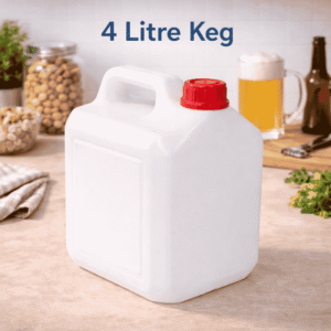 4 litres keg 002 – durable plastic jerrican for water, fuel, and liquid storage in Nigeria