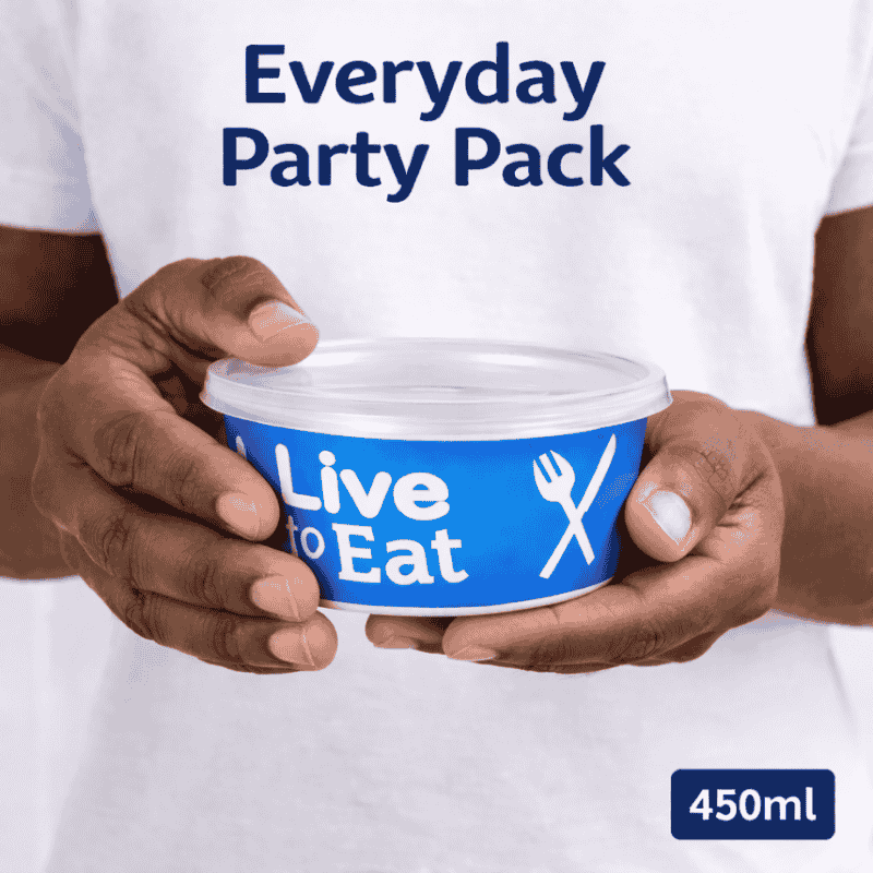 450ml Everyday Party Pack (per 100pcs)