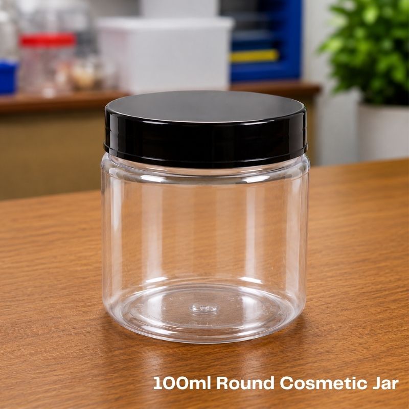 100ml Round Cosmetic Jar (per bag-250pcs)