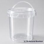 1LTR Round Bucket (per bag – 100pcs)