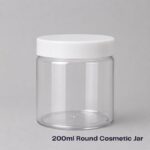200ml Round Cosmetic Jar (per bag -250pcs)