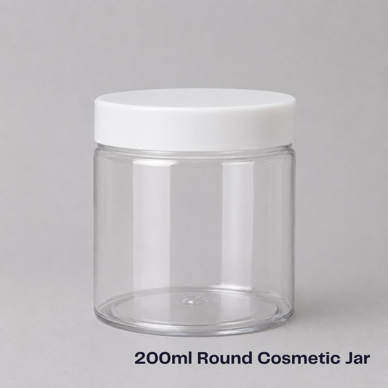 200ml Round Cosmetic Jar (per bag -250pcs)