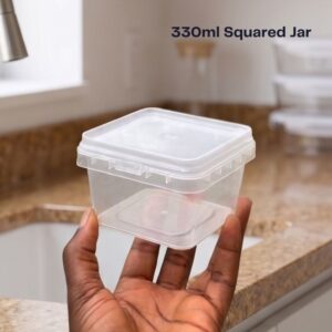 330ml Squared Container (per bag - 100pcs)