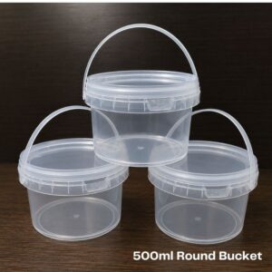 500ml Round Bucket (per bag-100pcs)