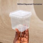 500ml Squared Container (per bag-100pcs)