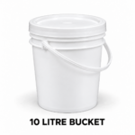 10 Litres White Bucket
