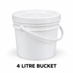 4 Litres White Bucket (Per bag of 30pcs)